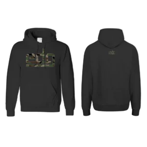 Moleton EDG Logo Camuflado Preto